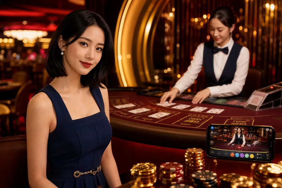 ibe789 Live Casino ကင်မရာနှင့် ဒီလာ